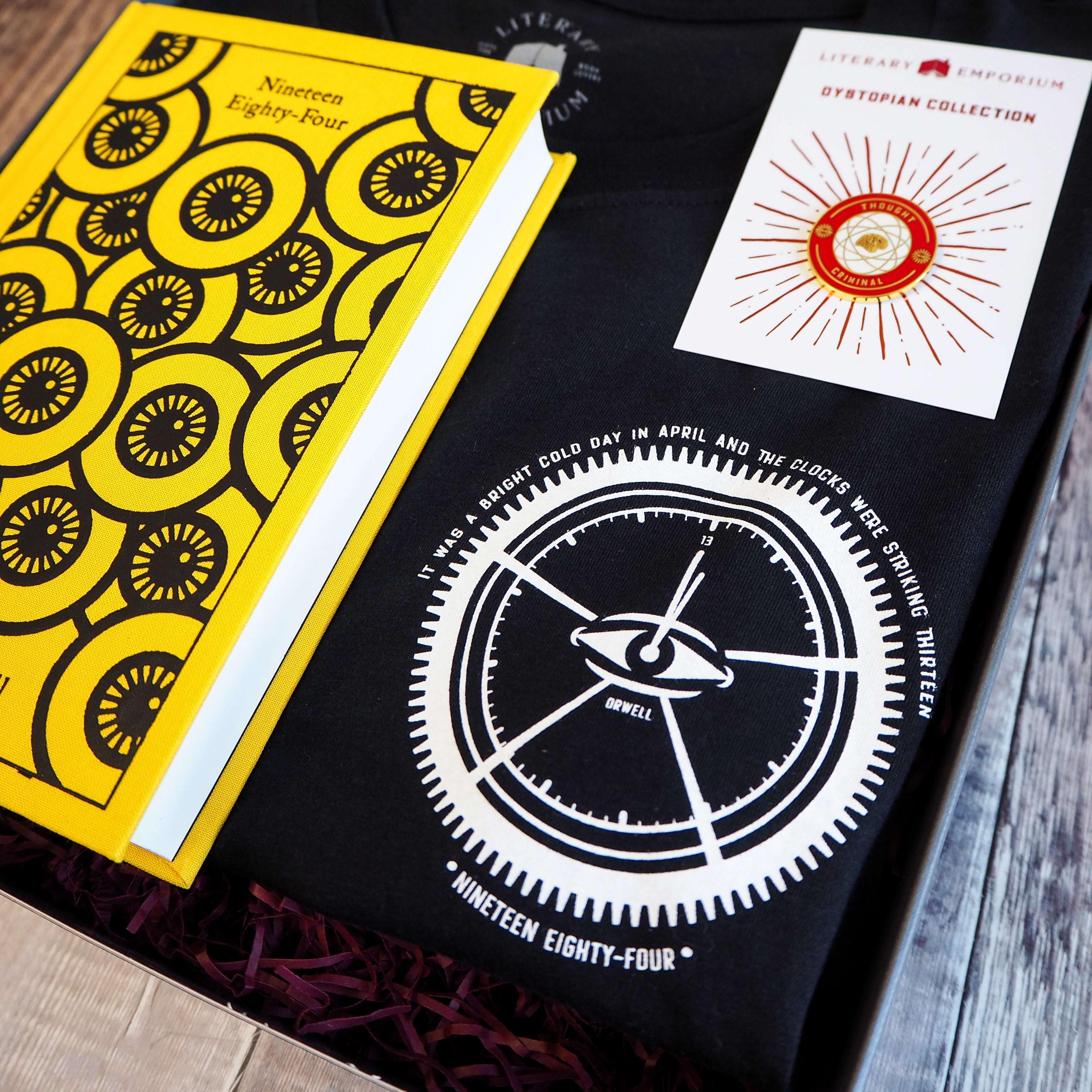 Nineteen Eighty-Four Gift Set - George Orwell - Literary Emporium Ltd