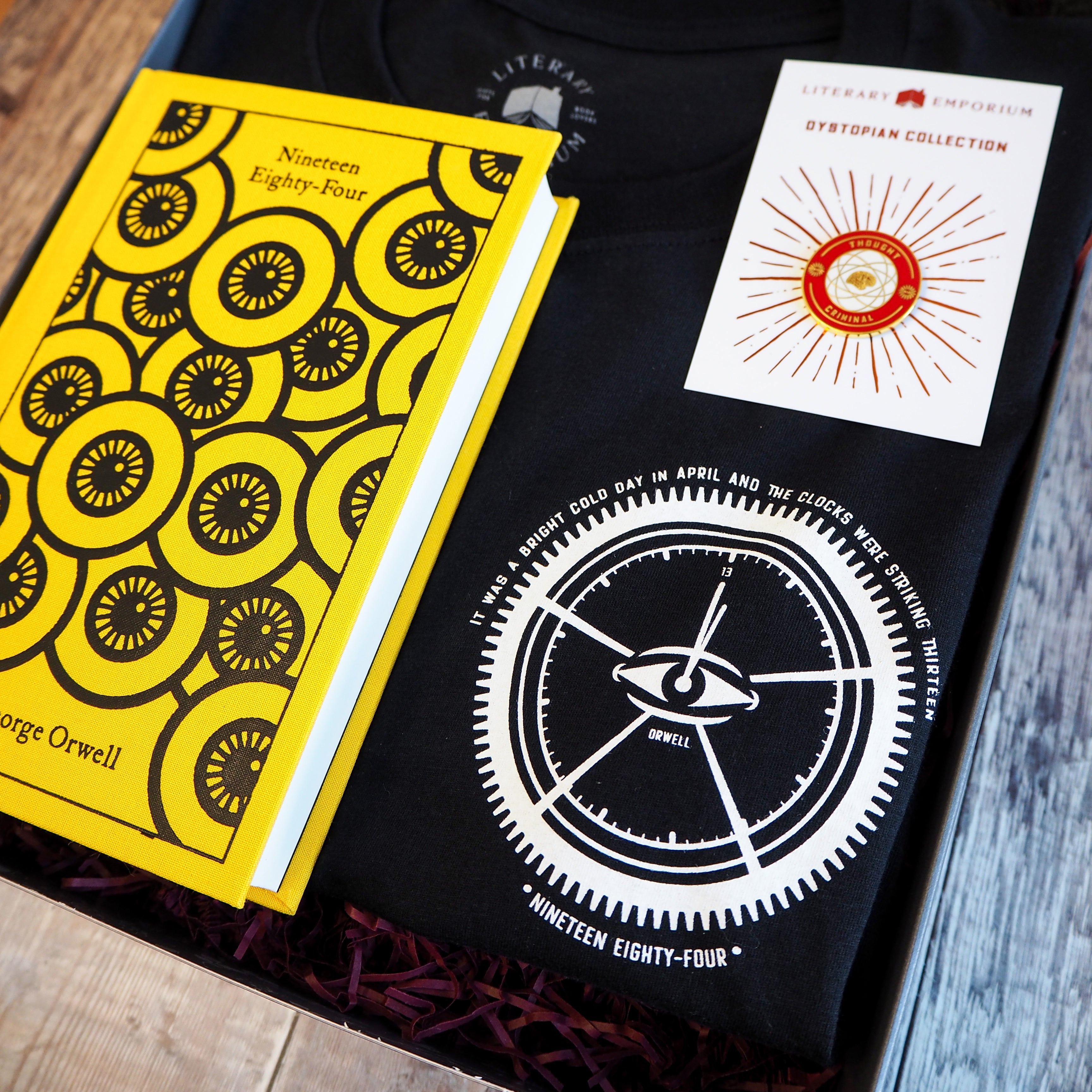 Nineteen Eighty-Four Gift Set - George Orwell - Literary Emporium Ltd