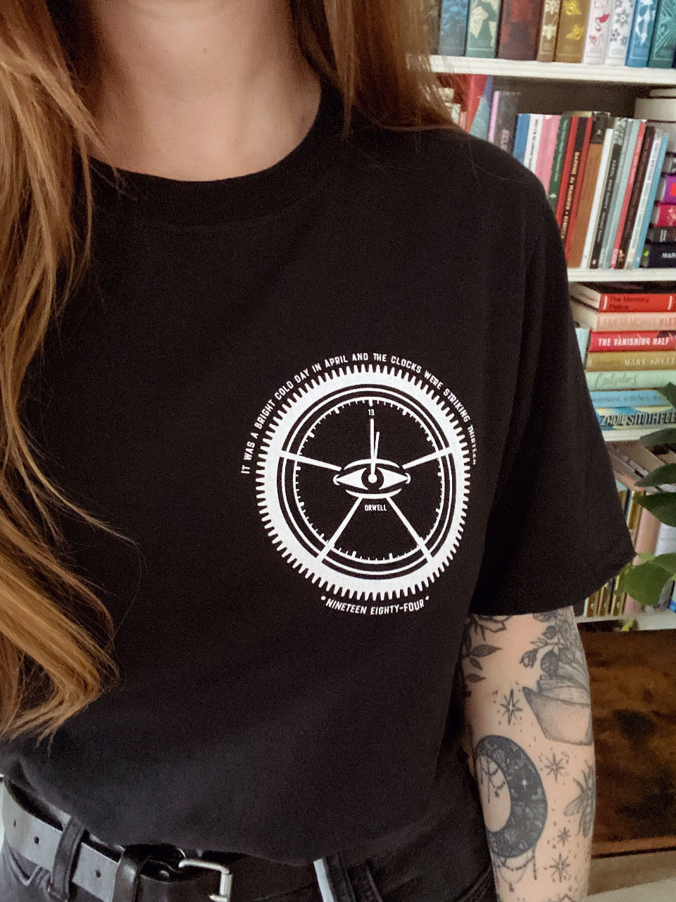 Nineteen Eighty-Four T-Shirt - George Orwell - Literary Emporium Ltd