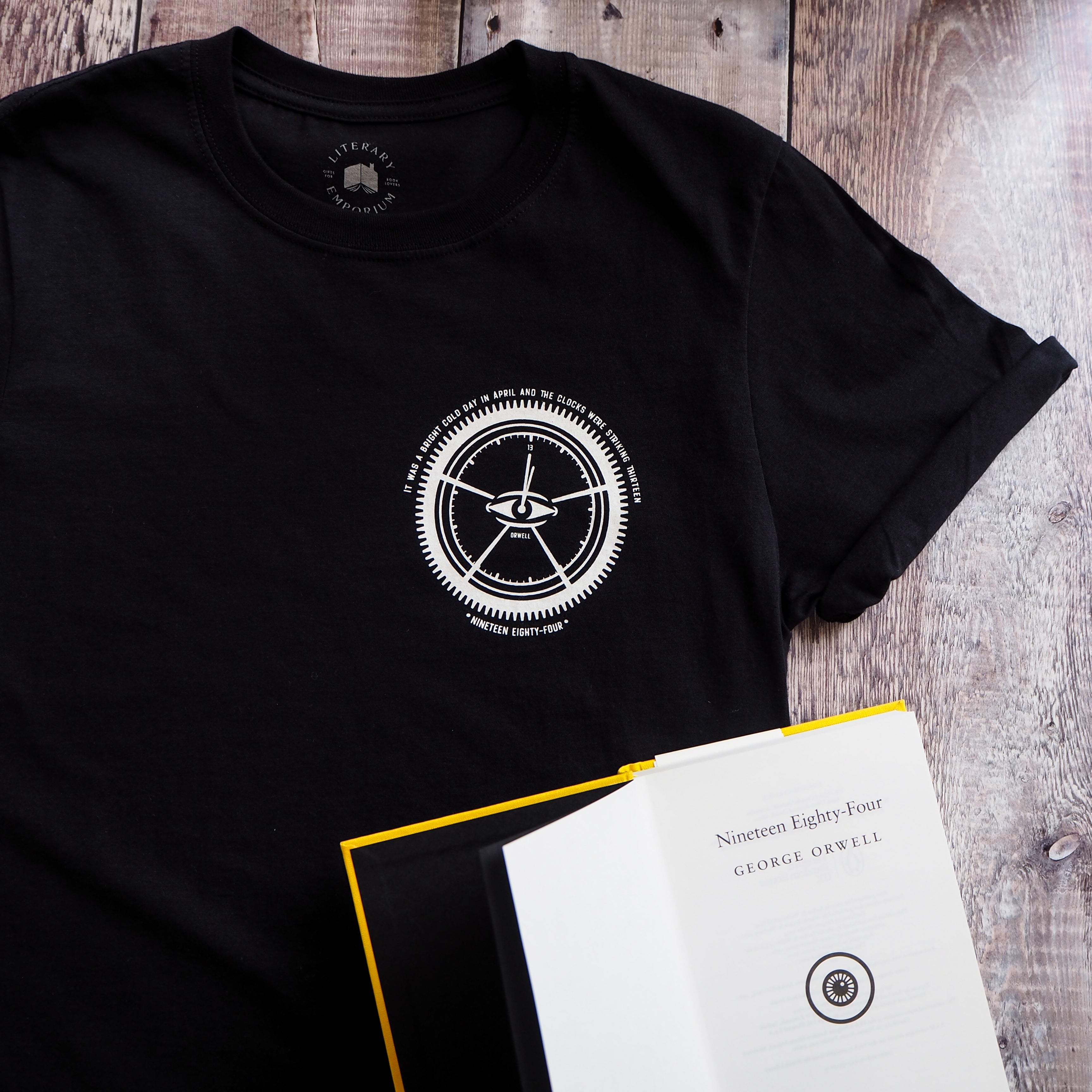 Nineteen Eighty-Four T-Shirt - George Orwell - Literary Emporium Ltd