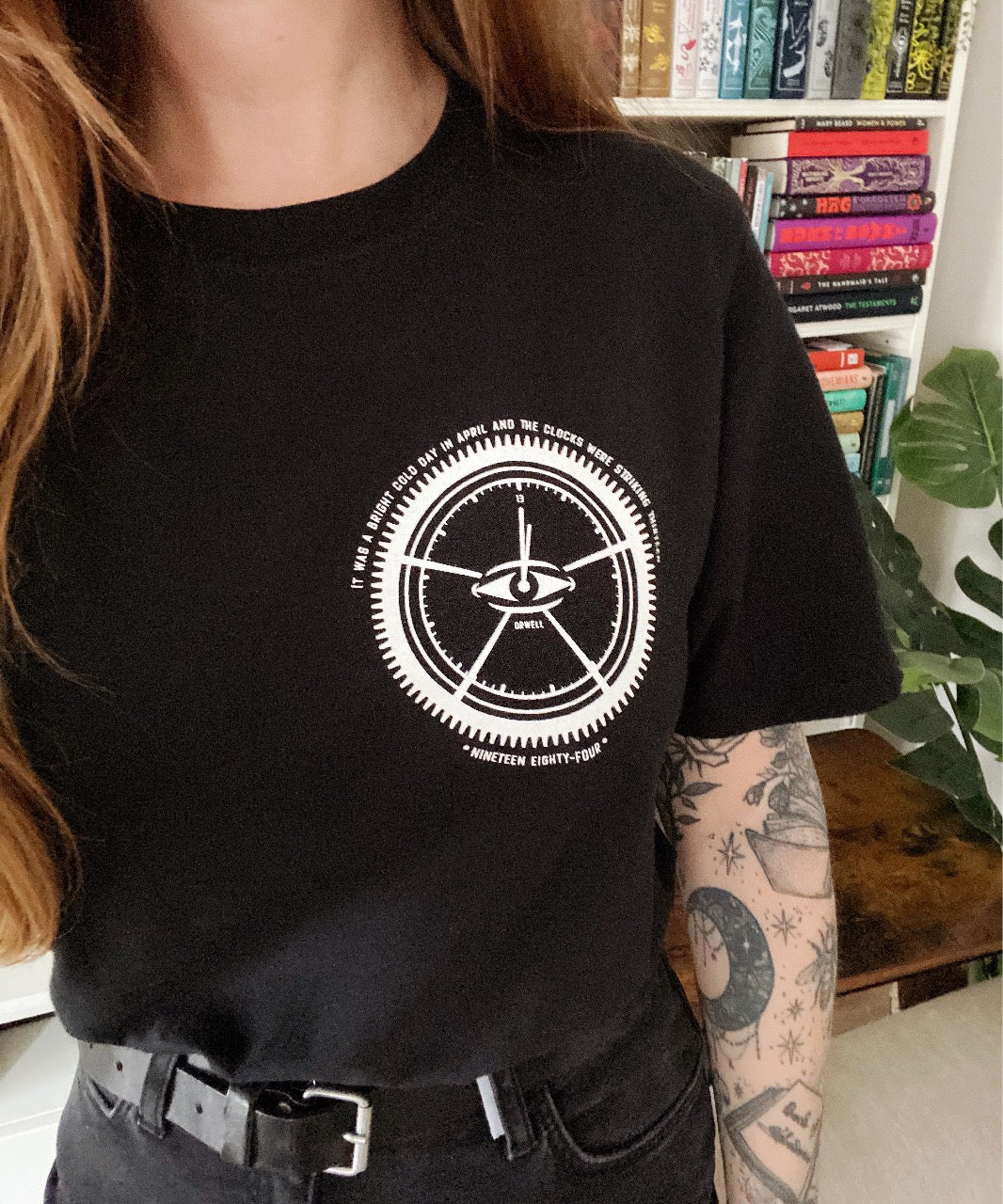 Nineteen Eighty-Four T-Shirt - George Orwell - Literary Emporium Ltd