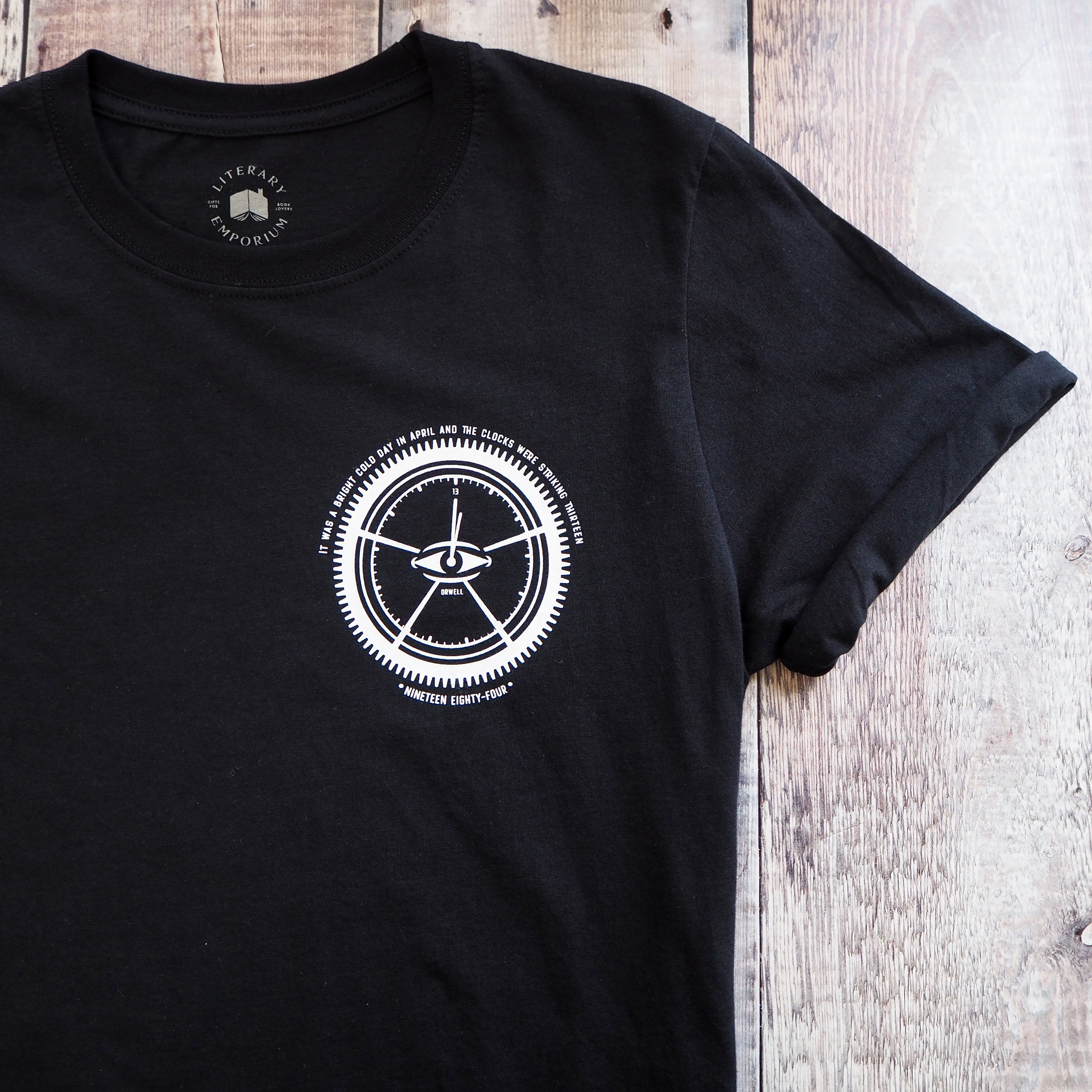 Nineteen Eighty-Four T-Shirt - George Orwell - Literary Emporium Ltd