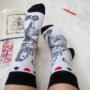 Alice in Wonderland Socks - Literary Emporium 