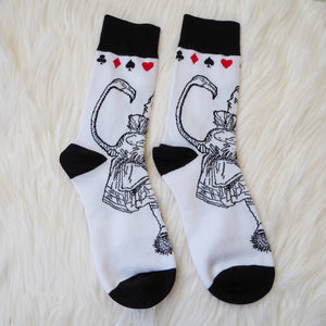 Alice in Wonderland Socks - Literary Emporium 