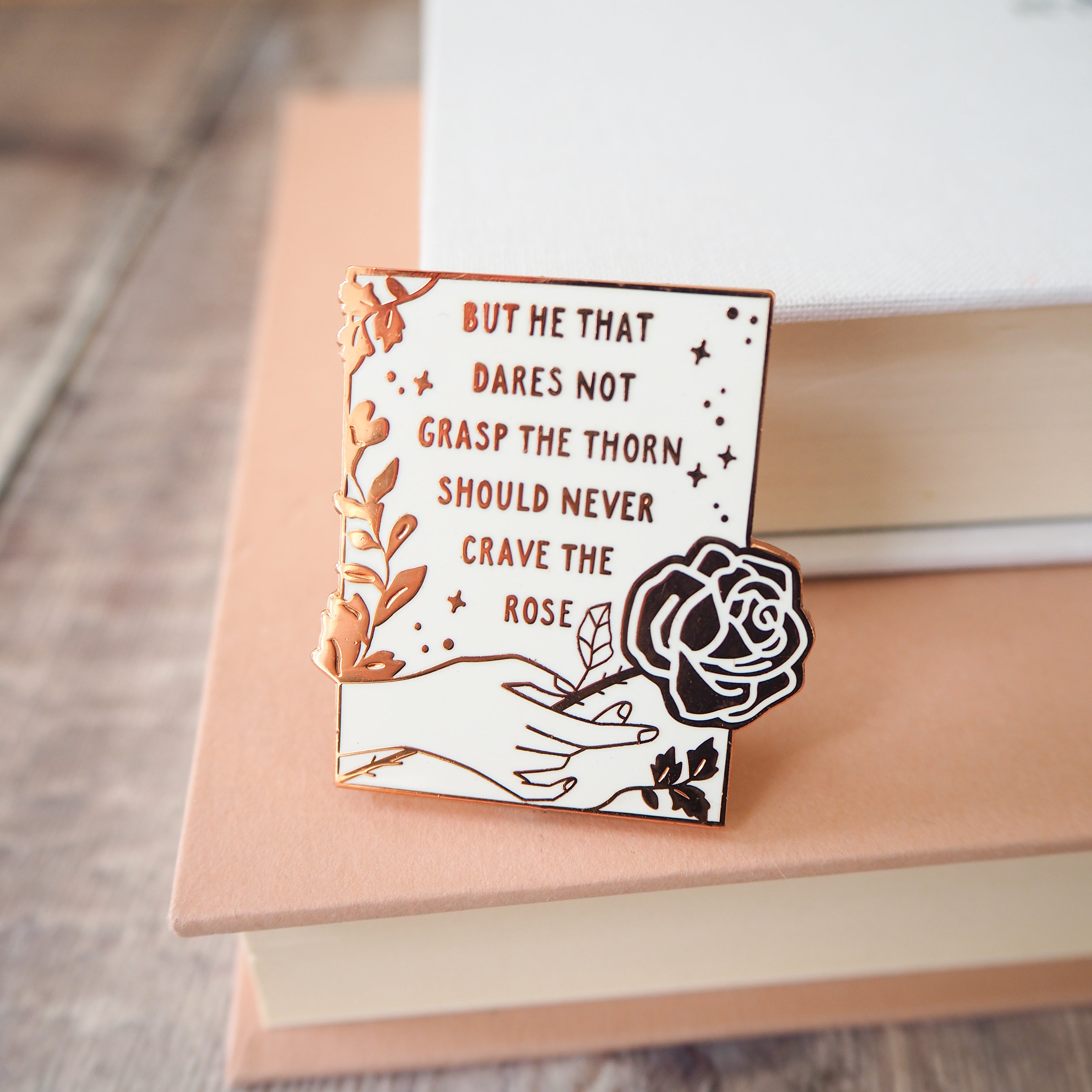 Anne Brontë Enamel Pin - Women Poets Collection