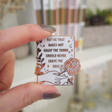 Anne Brontë Enamel Pin - Women Poets Collection - Literary Emporium 
