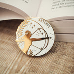 Artemis Goddess of Hunting Enamel Pin – Greek Mythology Collection