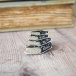 'I Like Big Books' Enamel Pin - Literary Emporium 
