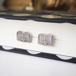 Book Stud Earrings - Literary Emporium 