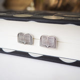 Book Stud Earrings - Literary Emporium 