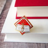 Burning Bright Enamel Pin - Dystopian Collection