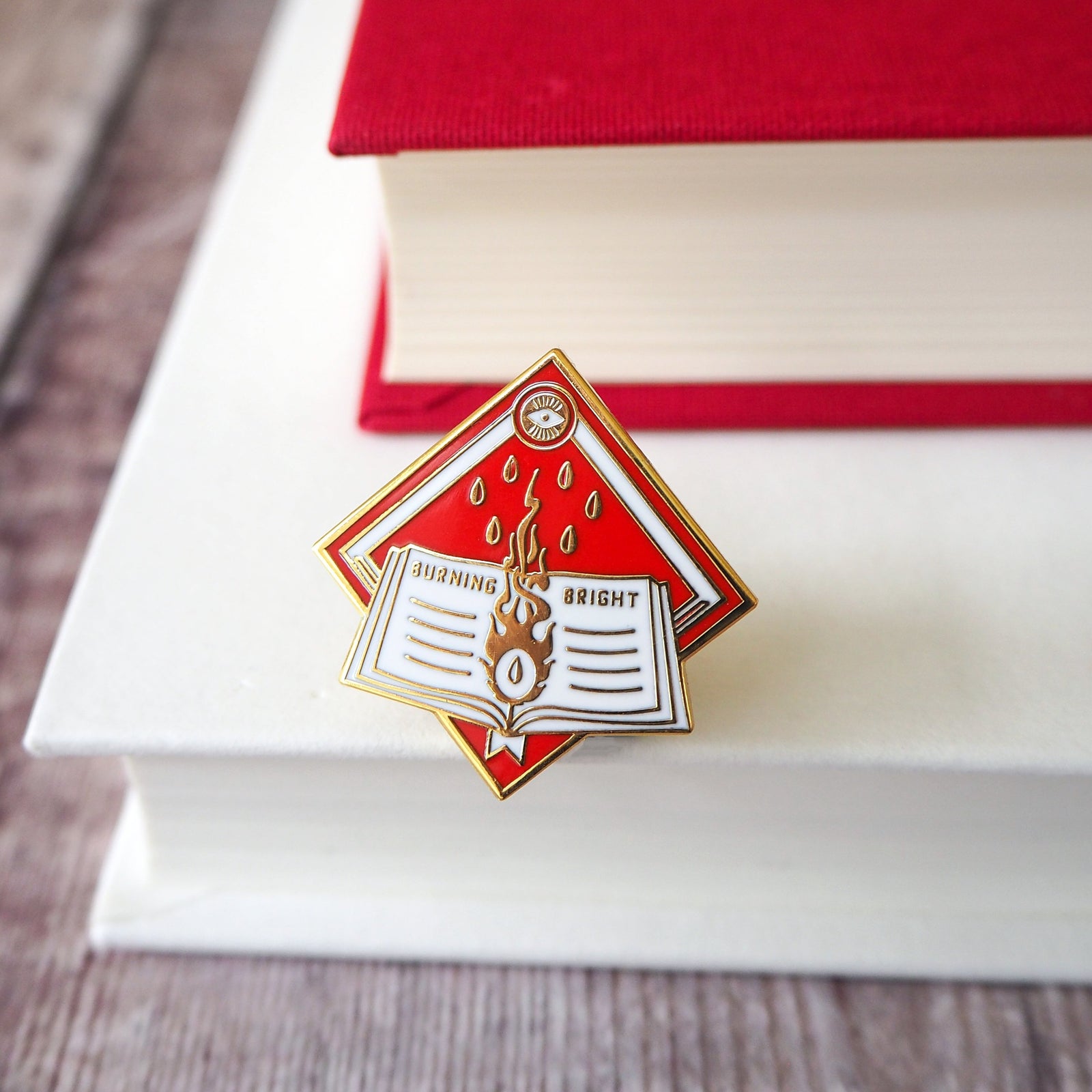 Burning Bright Enamel Pin - Dystopian Collection