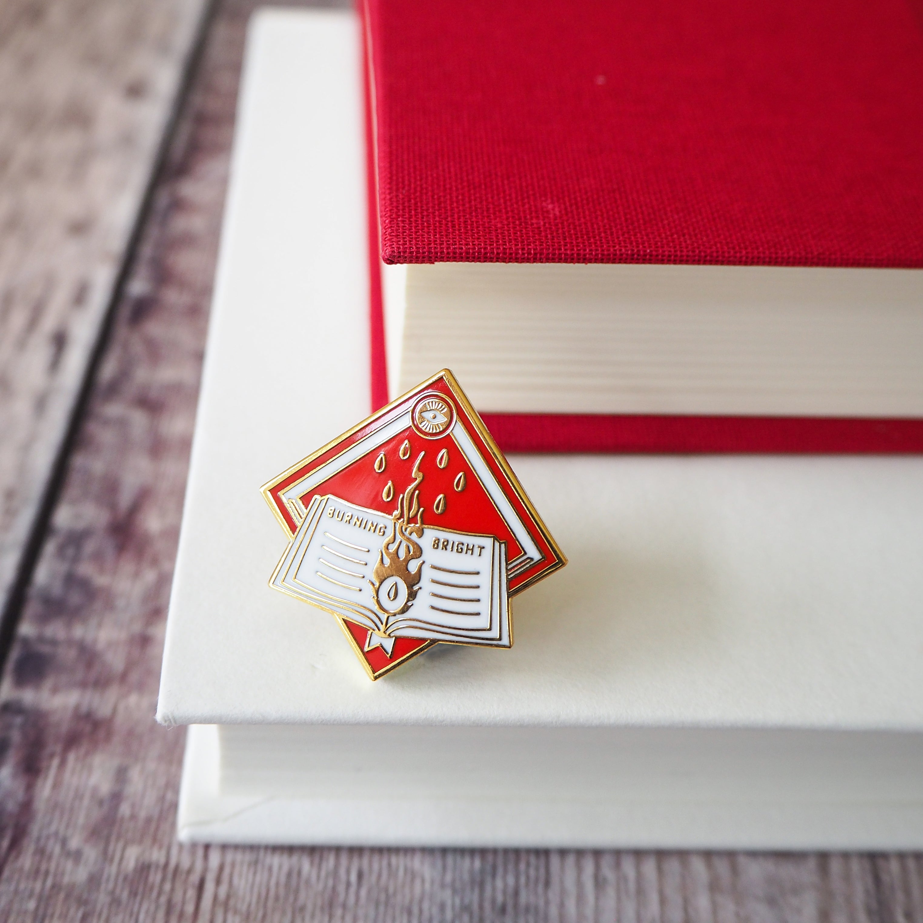 Burning Bright Enamel Pin - Dystopian Collection