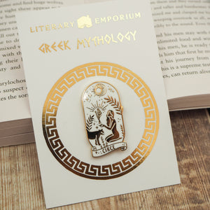 Circe Enamel Pin – Greek Mythology Collection