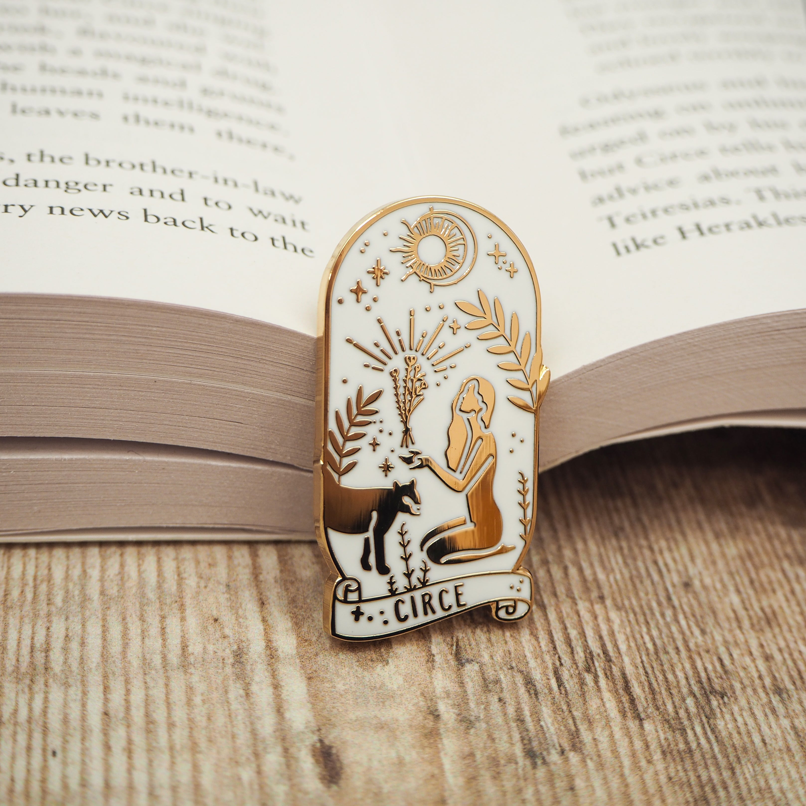 Circe Enamel Pin – Greek Mythology Collection