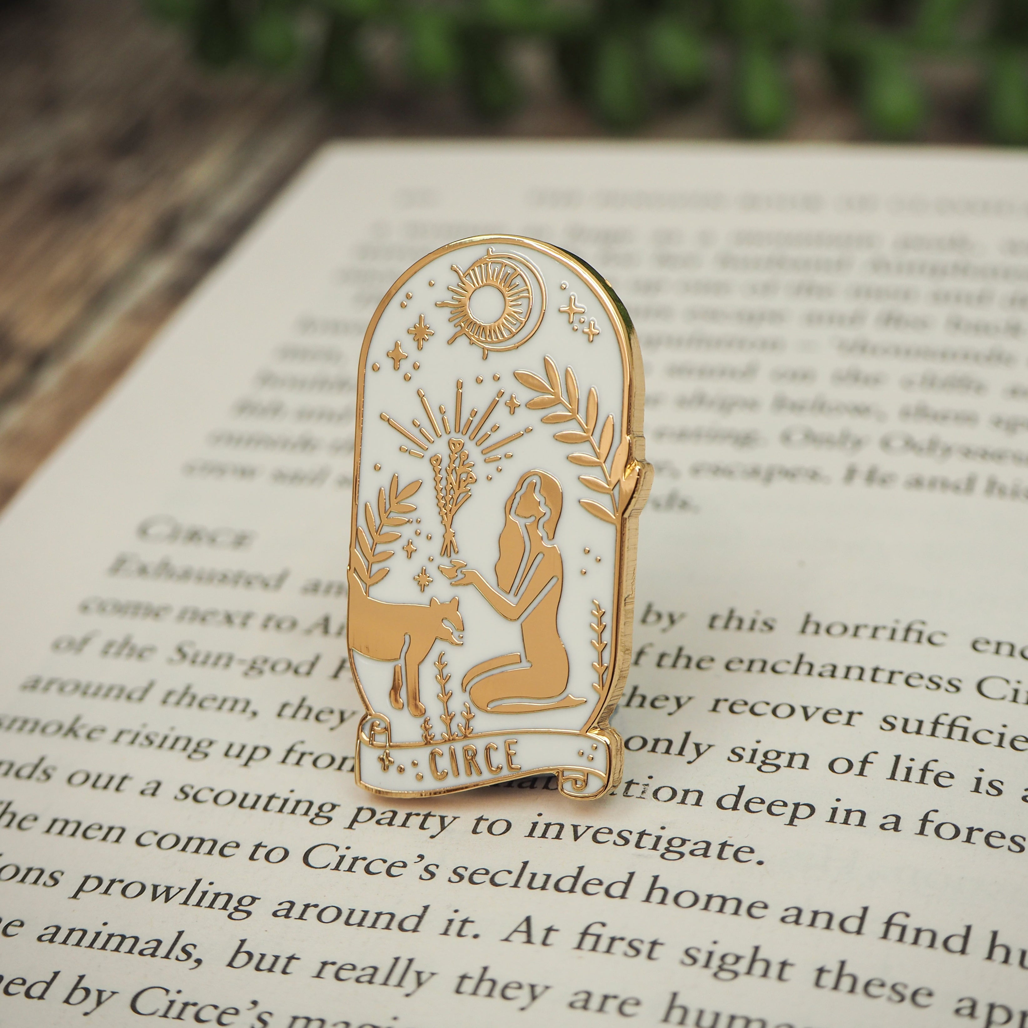 Circe Enamel Pin – Greek Mythology Collection