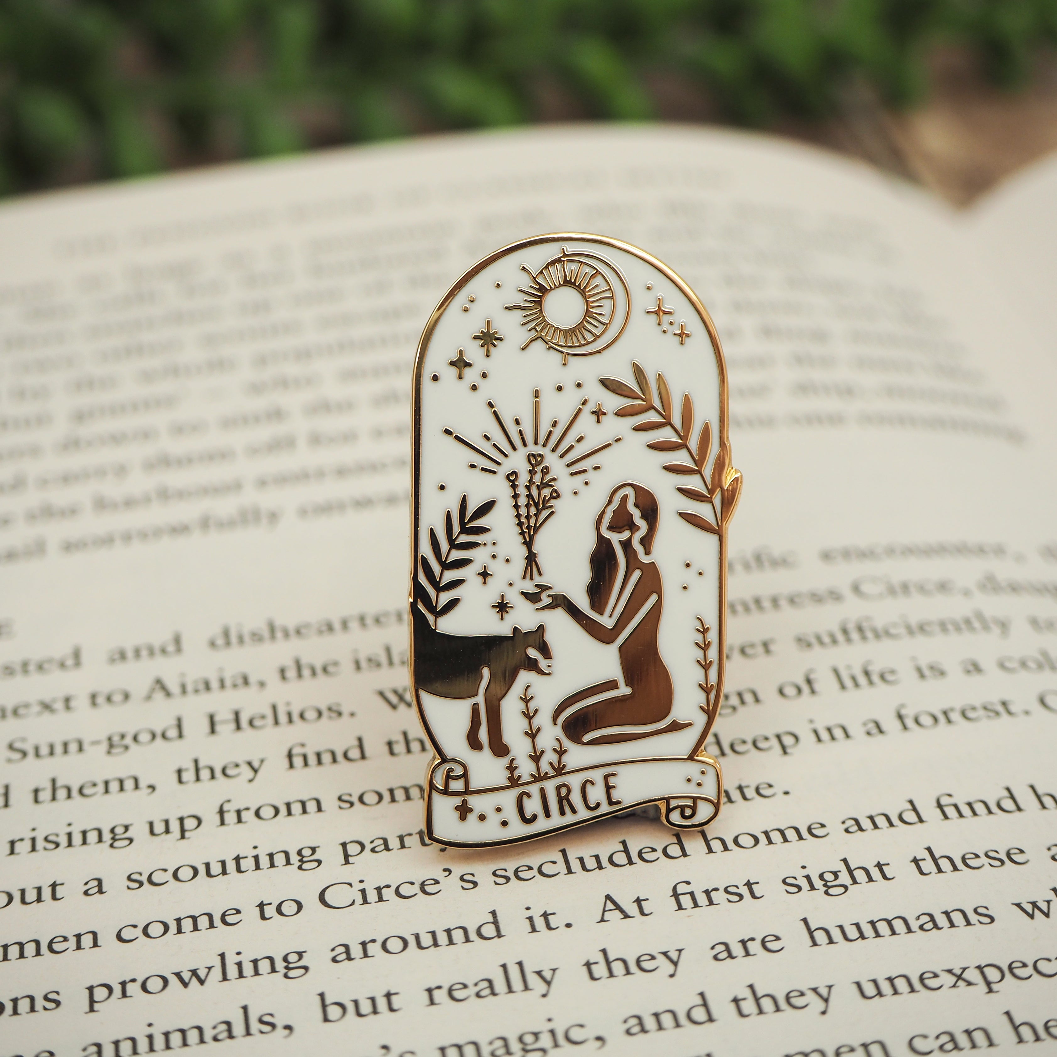 Circe Enamel Pin – Greek Mythology Collection