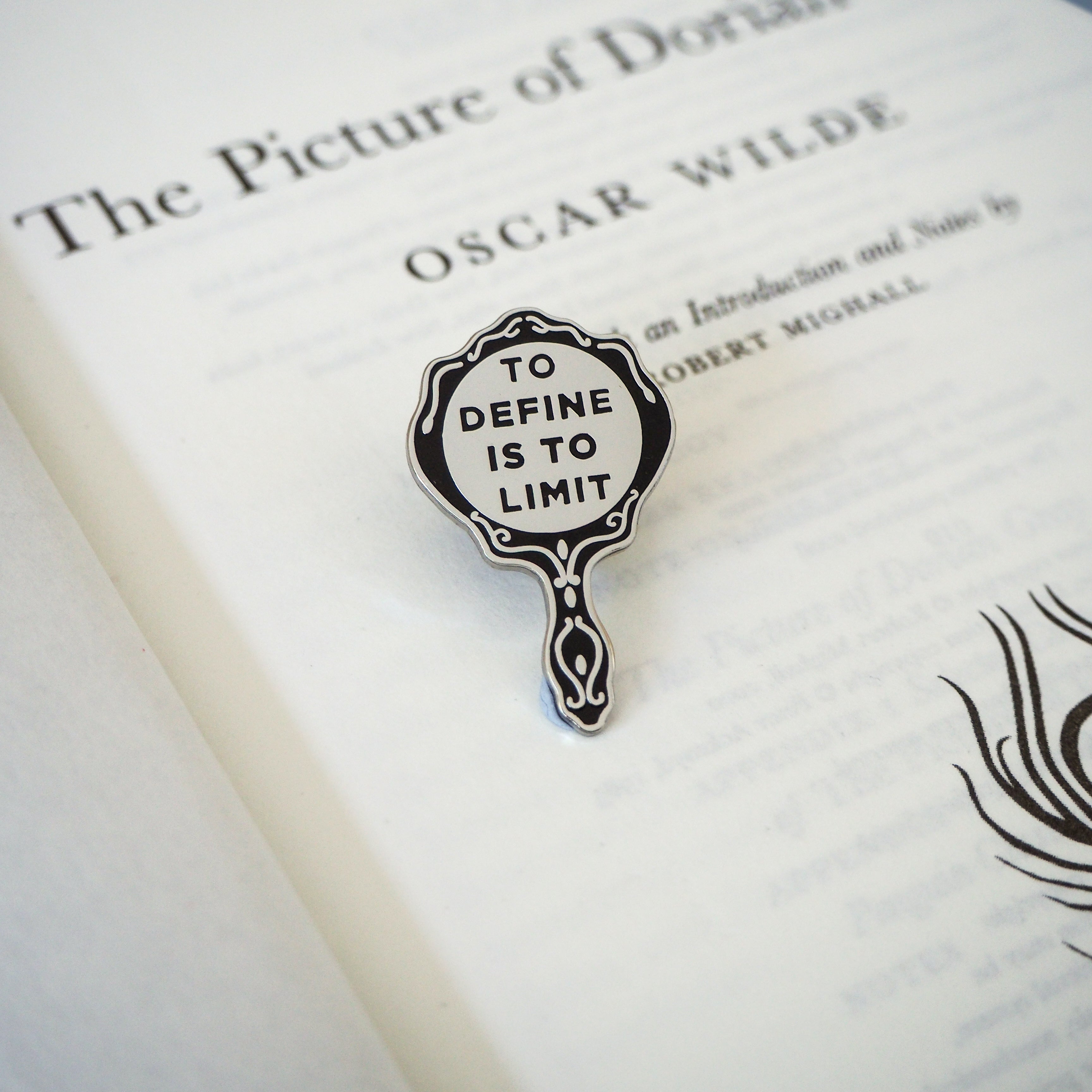 The Picture of Dorian Gray Enamel Pin - Gothic Literature Collection - Literary Emporium 