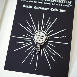 The Picture of Dorian Gray Enamel Pin - Gothic Literature Collection - Literary Emporium 