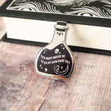 Dr Jekyll and Mr Hyde Enamel Pin - Gothic Literature Collection
