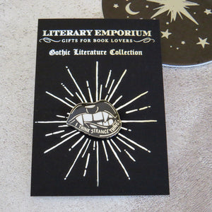 Dracula Enamel Pin - Gothic Literature Collection - Literary Emporium 