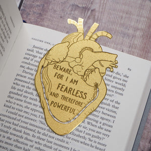 Frankenstein Brass Bookmark - Literary Emporium 