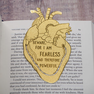 Frankenstein Brass Bookmark - Literary Emporium 