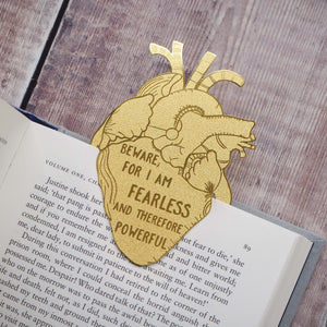 Frankenstein Brass Bookmark - Literary Emporium 