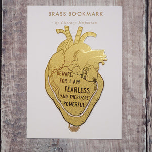 Frankenstein Brass Bookmark - Literary Emporium 