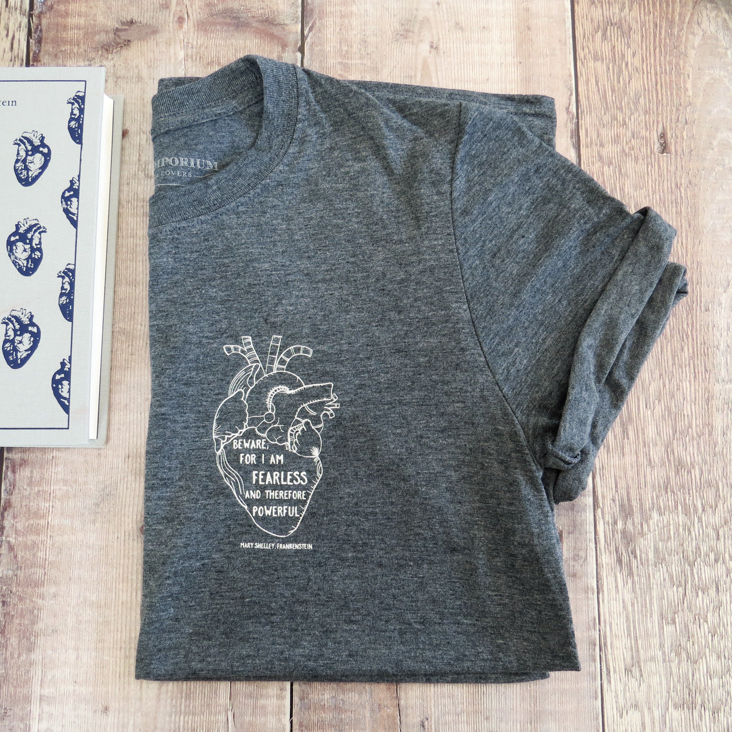 Frankenstein T-Shirt - Literary Inpired clothing for book lovers