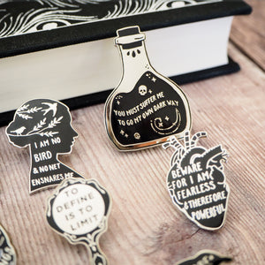 Gothic Literature Enamel Pin Set - Gothic Literature Collection