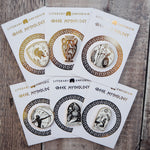 Greek Mythology Enamel Pin Set