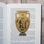 Greek Vase Brass Bookmark