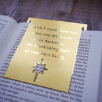 Inspiring Quote Brass Bookmark - Hafiz of Shiraz - Literary Emporium 