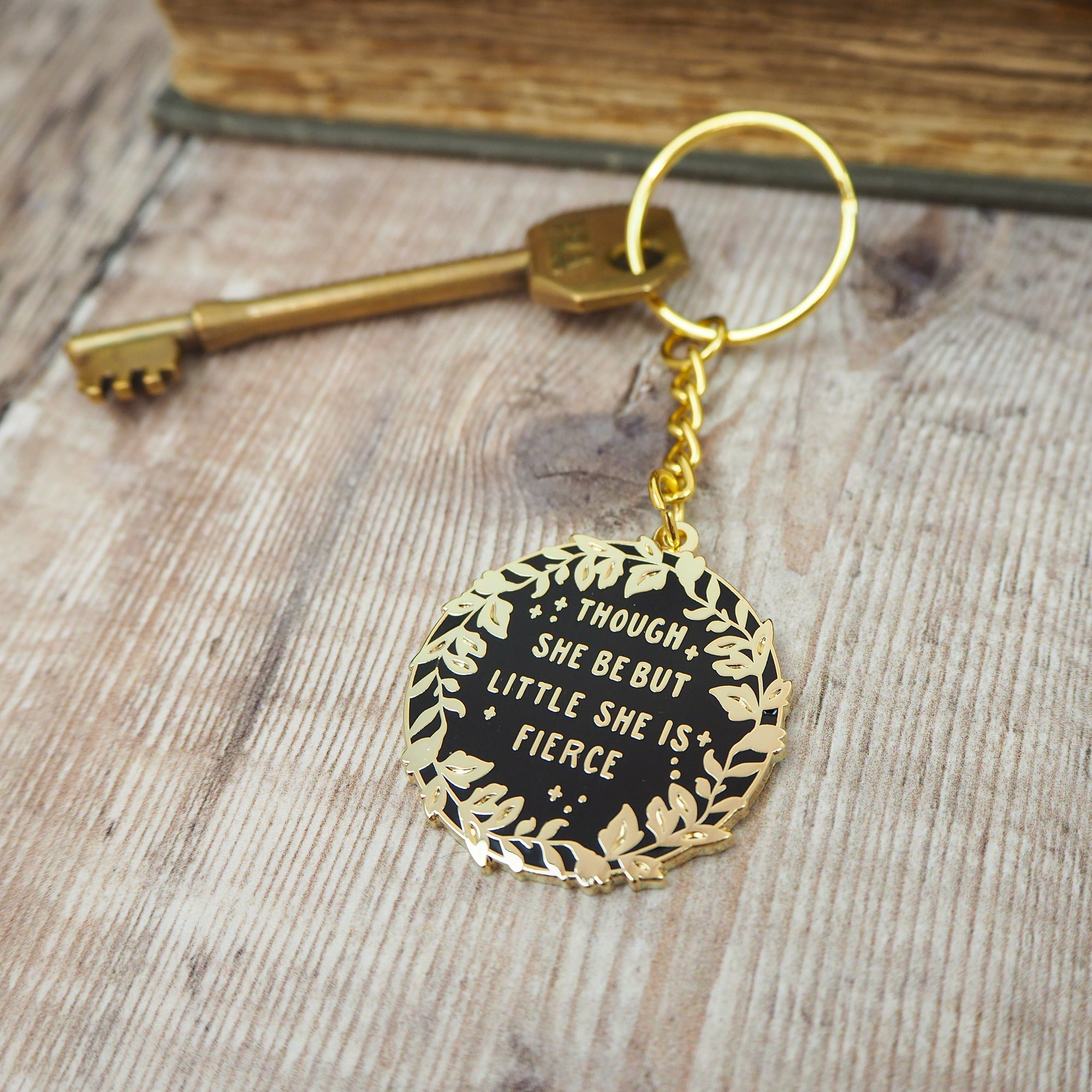 Hermia Little But Fierce Keyring