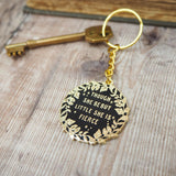 Hermia Little But Fierce Keyring