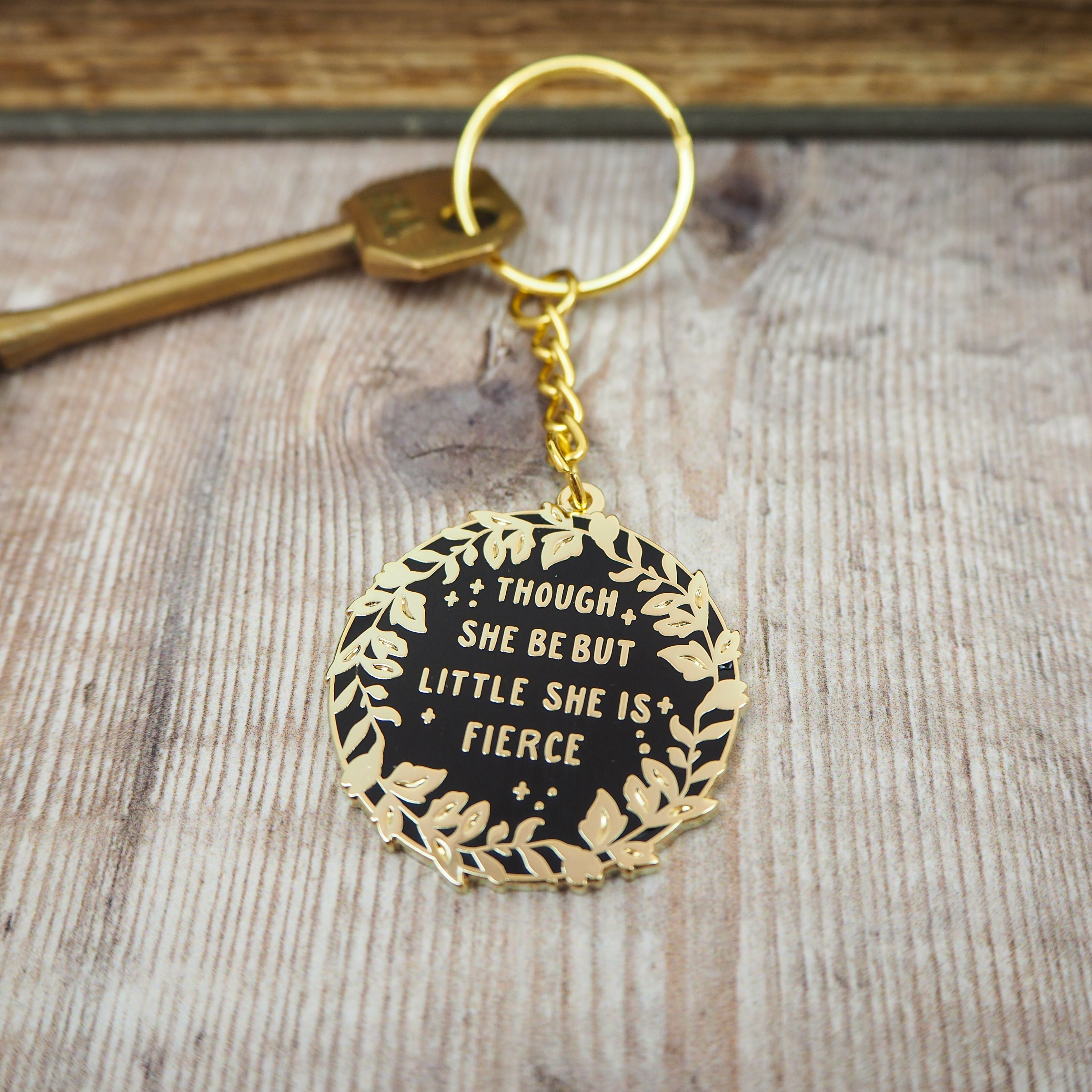 Hermia Little But Fierce Keyring