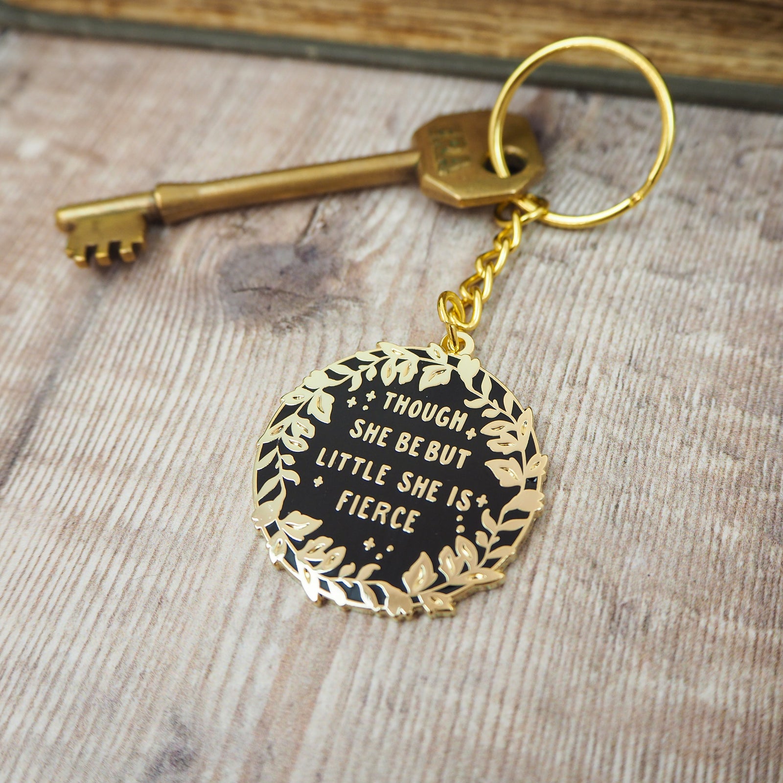 Hermia Little But Fierce Keyring