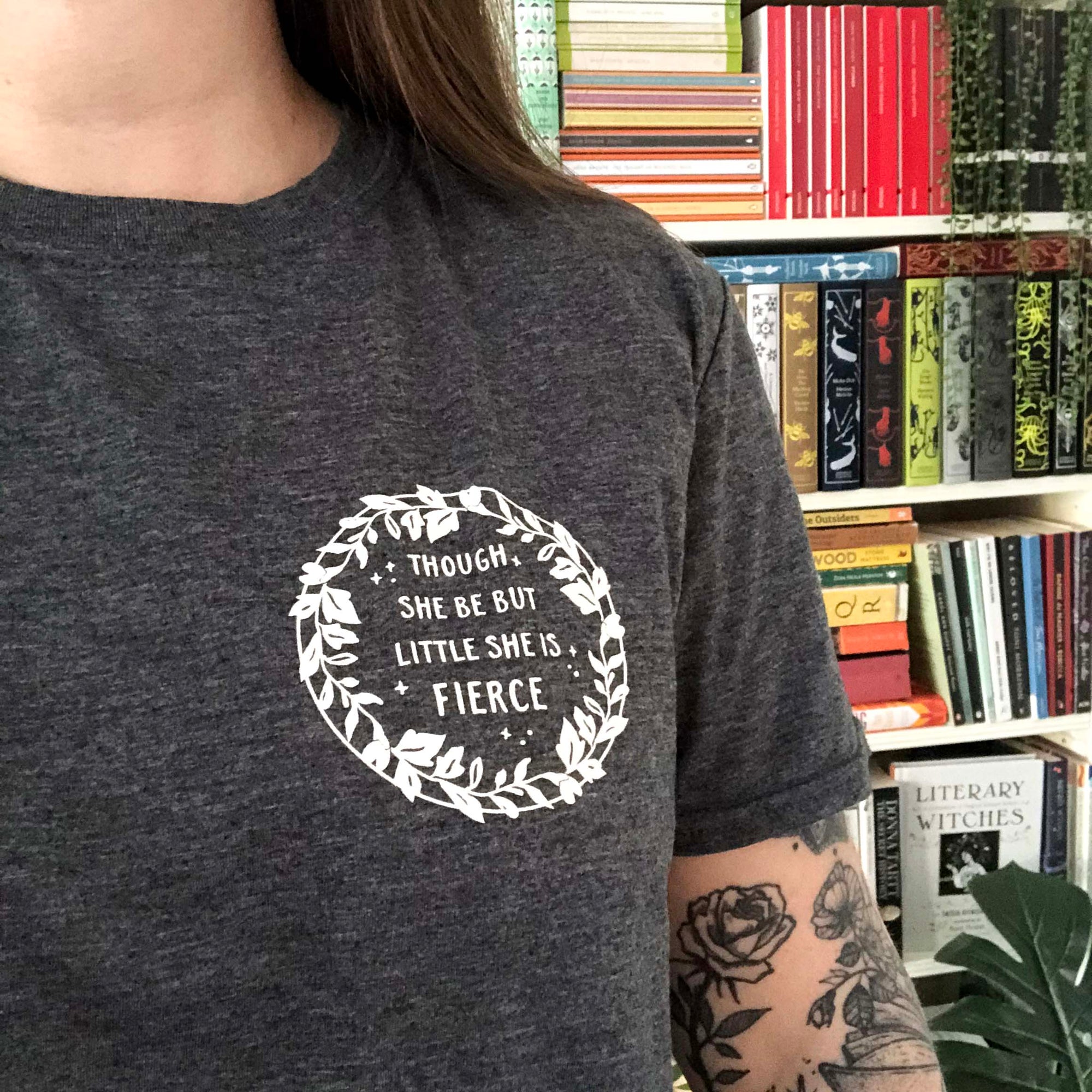 Hermia 'Little But Fierce' T-Shirt - Shakespeare's Heroines Collection - Literary Emporium 