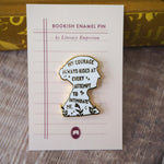 Pride & Prejudice Enamel Pin - Jane Austen - Literary Emporium 