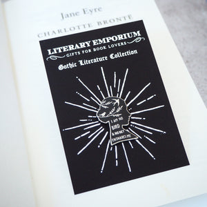 Jane Eyre Enamel Pin - Gothic Literature Collection - Literary Emporium 
