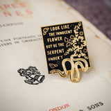 Lady Macbeth Enamel Pin - Shakespeare's Heroines Collection - Literary Emporium 