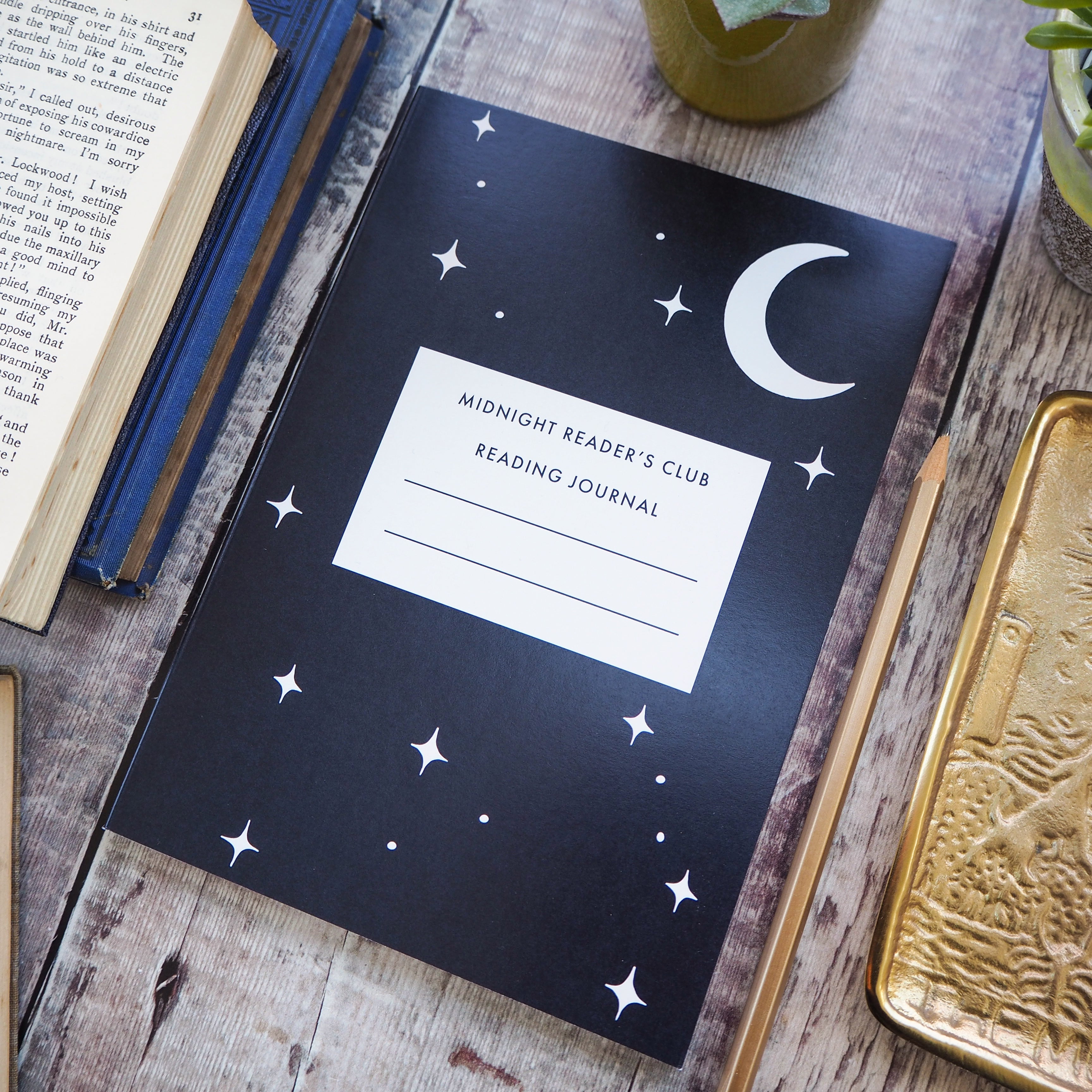 Midnight Readers Club Reading Journal