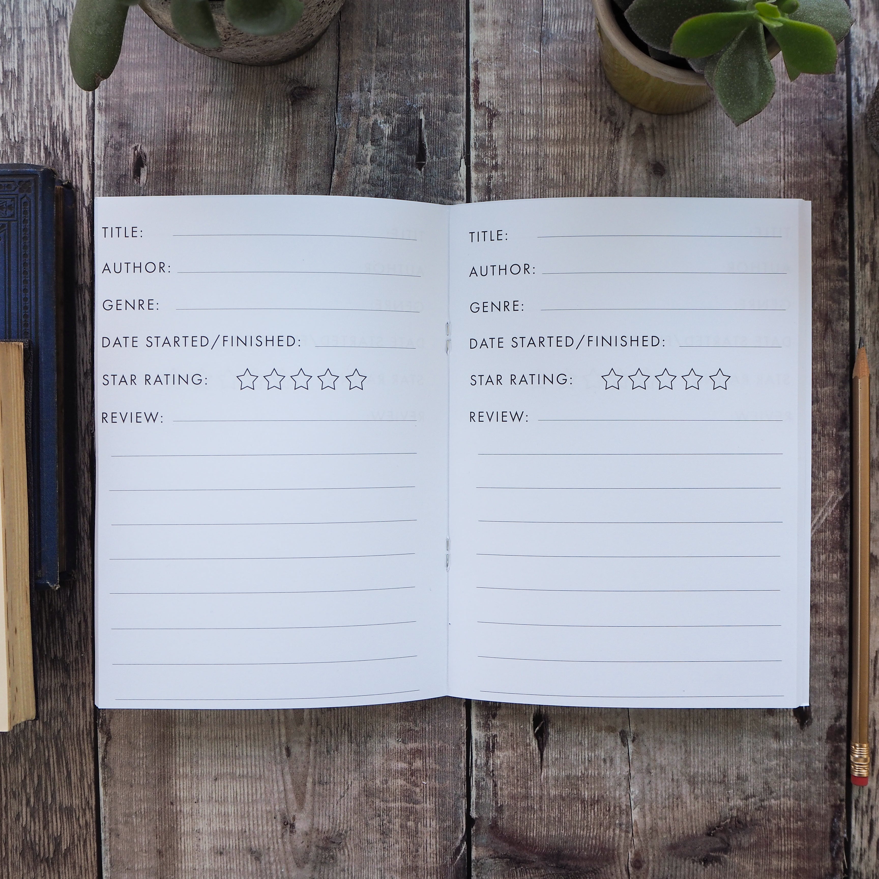 Midnight Readers Club Reading Journal