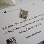Pride And Prejudice Book Lover Necklace - Literary Emporium 