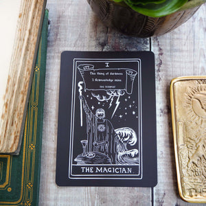 Prospero Tarot Card Mini Print - The Magician - Shakespeare Tarot Collection - Literary Emporium 
