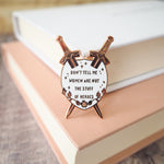 Qiu Jin Enamel Pin - Women Poets Collection