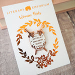 Qiu Jin Enamel Pin - Women Poets Collection