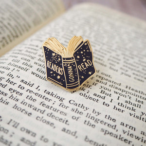 'Readers Gonna Read' Enamel Pin - Literary Emporium 