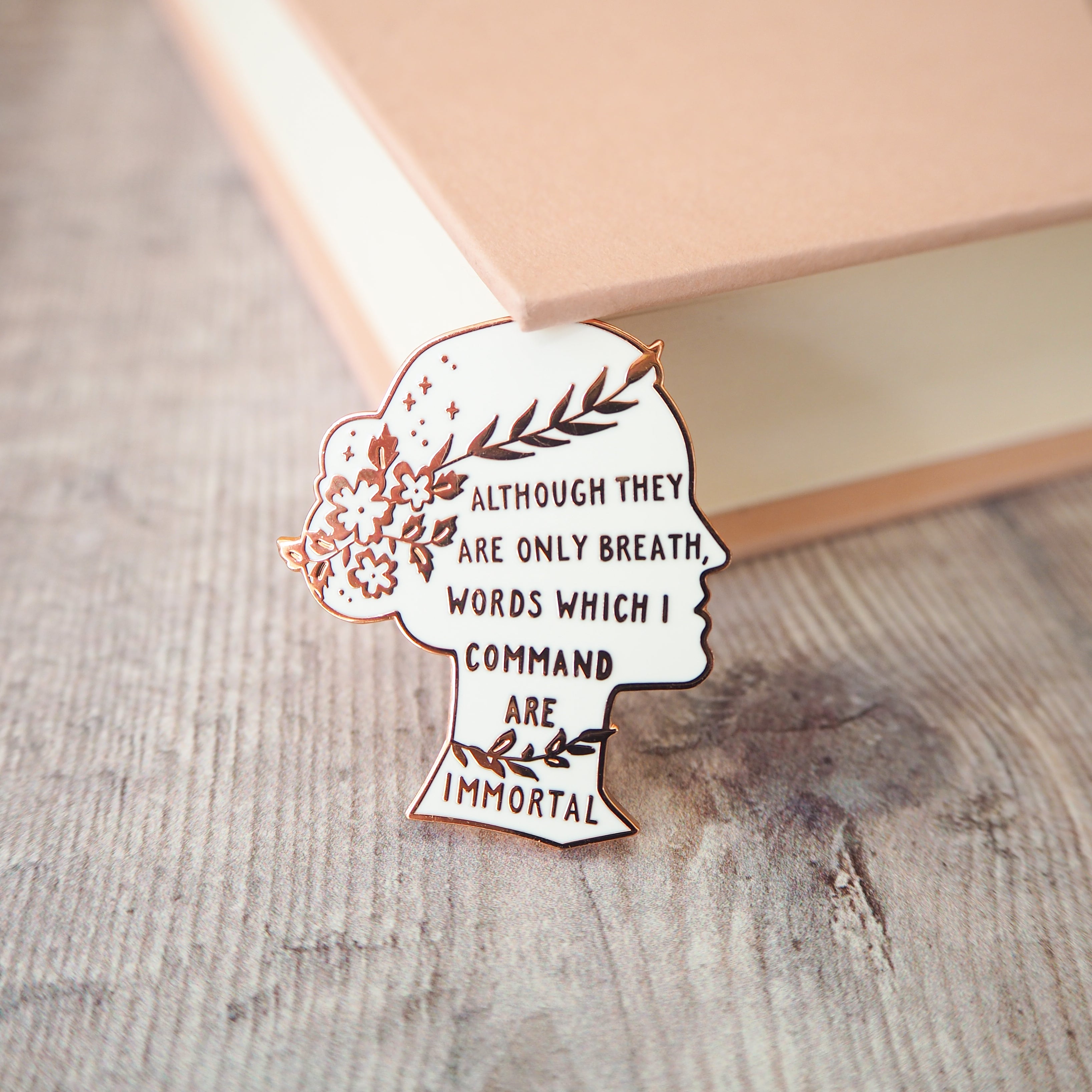 Sappho Enamel Pin - Women Poets Collection